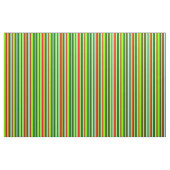 Türkis, Dunkelgrün, Rot und Chartreuse Linien Stoff (Fat Quarter (45,7 x 55,9 cm))