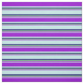 Türkis, dunkles Violett, hellgrün, Mitternachtsbla Stoff (Muster)