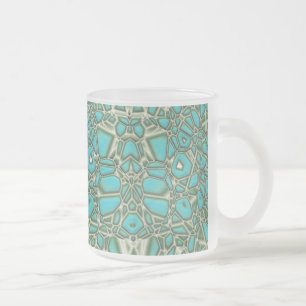 Türkis (eisige Tasse) Mattglastasse