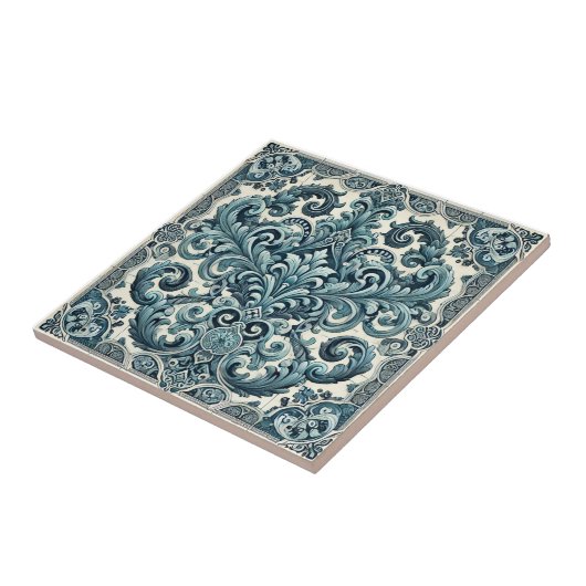 Türkis Elegance - Portugiesisches Inspiriertes Des Fliese (Seite)