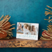 Türkis | Enkelkinder machen Life Grand 3 Foto Coll Fotoplatte (Seite)