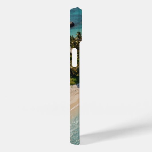 Türkis Escape Case-Mate iPhone Hülle (Rückseite / Rechts)