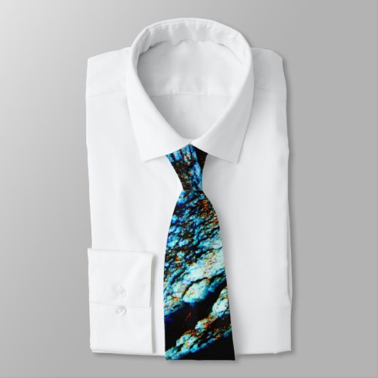 Türkis-Felsen Krawatte (Gebunden)