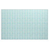 Türkis Floral Damask Stoff (Yard (91,4 cm))