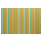 Türkis, Forest Green, Grau & Dark Goldenrod Stoff (Fat Quarter (45,7 x 55,9 cm))