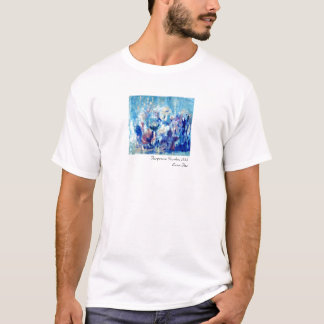 Türkis-Garten T-Shirt