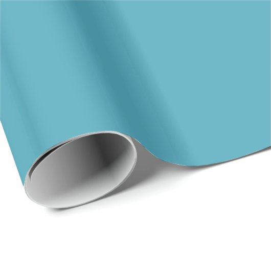 Türkis Geschenkpapier (Rolleneckpunkt)