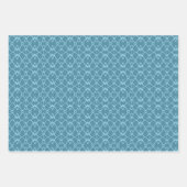 Türkis Geschenkpapier Set (Vorderseite)