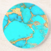 türkis getränkeuntersetzer (Vorne)