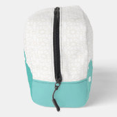 Türkis & Gold Arabian Quinceñera Waschbeutel (Rechts)