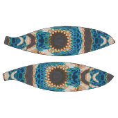 Türkis Gold Sun Southwestern Art Basketball (Panele)