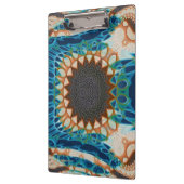 Türkis Gold Sun Southwestern Art Klemmbrett (Links)