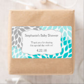 Türkis Grau Mum Wasser Flasche Gefallen (Insitu)