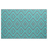 Türkis & Gray Geometric Stoff (Fat Quarter (45,7 x 55,9 cm))