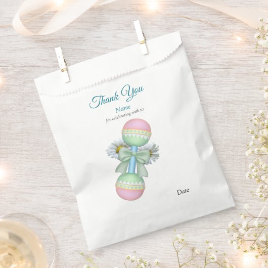 Türkis Green Blue Geschenktütchen (Ausgeschnitten)