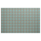 Türkis Green Brown Bali Batik Style Muster Stoff (Fat Quarter (45,7 x 55,9 cm))