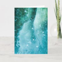 Türkis-grün Ice Art Foto