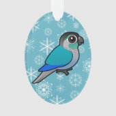 Türkis Grünes-cheeked Conure Ornament (Vorderseite)