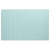 Türkis Herringbone Große Skala Stoff (Yard (91,4 cm))