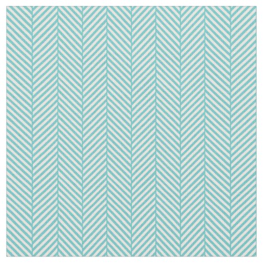 Türkis Herringbone Stoff (Nahaufnahme)