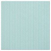 Türkis Herringbone Stoff (Muster)