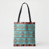 Türkis Horizont Tasche (Vorderseite)