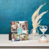 Türkis | Hunde Mama FotoCollage Fotoplatte (InSitu)