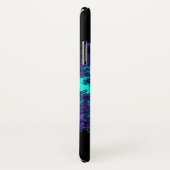 Türkis-lila Fraktal-Spitze iPhone X Kasten Case-Mate iPhone Hülle (Hinten/Rechts)