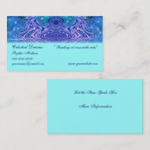 Türkis-lila himmlisches