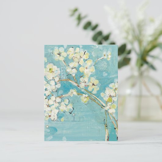 Türkis live postkarte (Stehend Vorderseite)