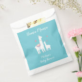 Türkis Llama Mama Niedlich Babydusche Geschenktütchen (Versiegelt)