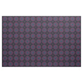 Türkis-Magenta im Schwarzen Kaleidoherz Stoff (Fat Quarter (45,7 x 55,9 cm))