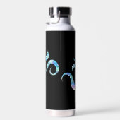 Türkis marmoriertes Om Trinkflasche (Rechts)