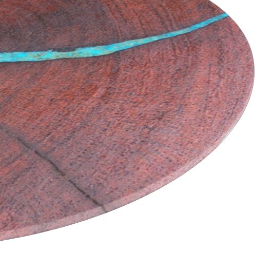 Türkis- & Mesziemlich-Glas-Schneidebrett 12" Schneidebrett (Ecke)