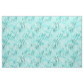 Türkis Metallic Zebra Print Stoff (Fat Quarter (45,7 x 55,9 cm))