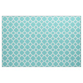 Türkis Moderne Quatrefolie Große Größe Stoff (Yard (91,4 cm))