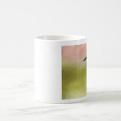 Türkis Morning Kingfisher Bird Kaffeetasse (Mittel)