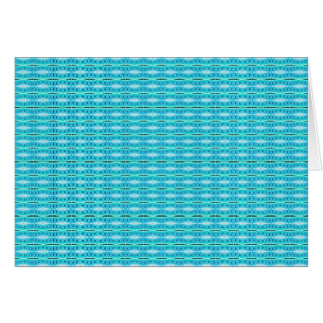 Türkis-Muster (Vorderseite (Horizontal))
