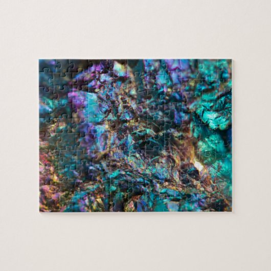 Türkis-Ölteppich-Quarz Puzzle (Horizontal)