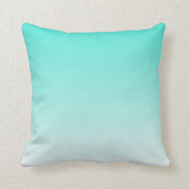 Türkis Ombre Kissen