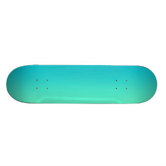Türkis Ombre Skateboard