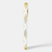 Türkis Orange Cream Diamonds Stars Case-Mate iPhone Hülle (Rückseite / Rechts)