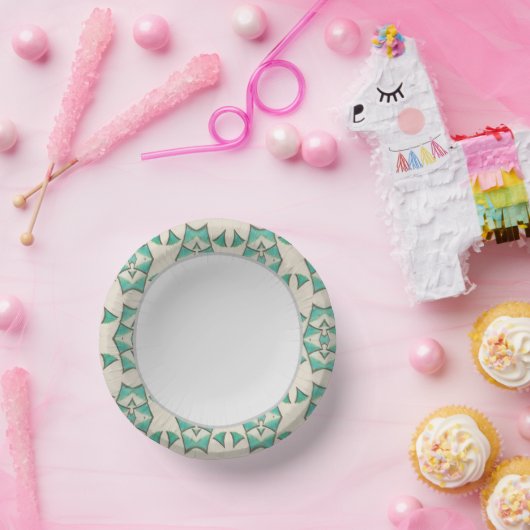 Türkis Pappteller (Party)