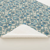 Türkis Persian Floral Sherpadecke (3/4)