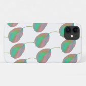 Türkis Pink Pear Tree Leaf iPhone 11 Fall Case-Mate iPhone Hülle (Rückseite (Horizontal))