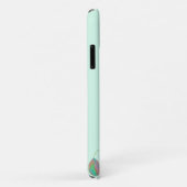 Türkis Pink Pear Tree Leaf iPhone 11 Fall Case-Mate iPhone Hülle (Hinten/Rechts)