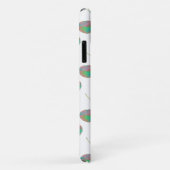 Türkis Pink Pear Tree Leaf iPhone 11 Fall Case-Mate iPhone Hülle (Hinten/Rechts)