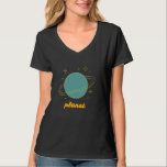 Türkis Planets Space Science Galaxy Astrologie U T-Shirt<br><div class="desc">Türkis Planets Space Science Galaxy Astrologie Universum</div>