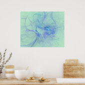 Türkis Poster (Küche)