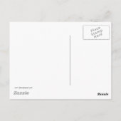 Türkis Postkarte (Rückseite)